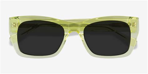 yellow frame sunglasses women.